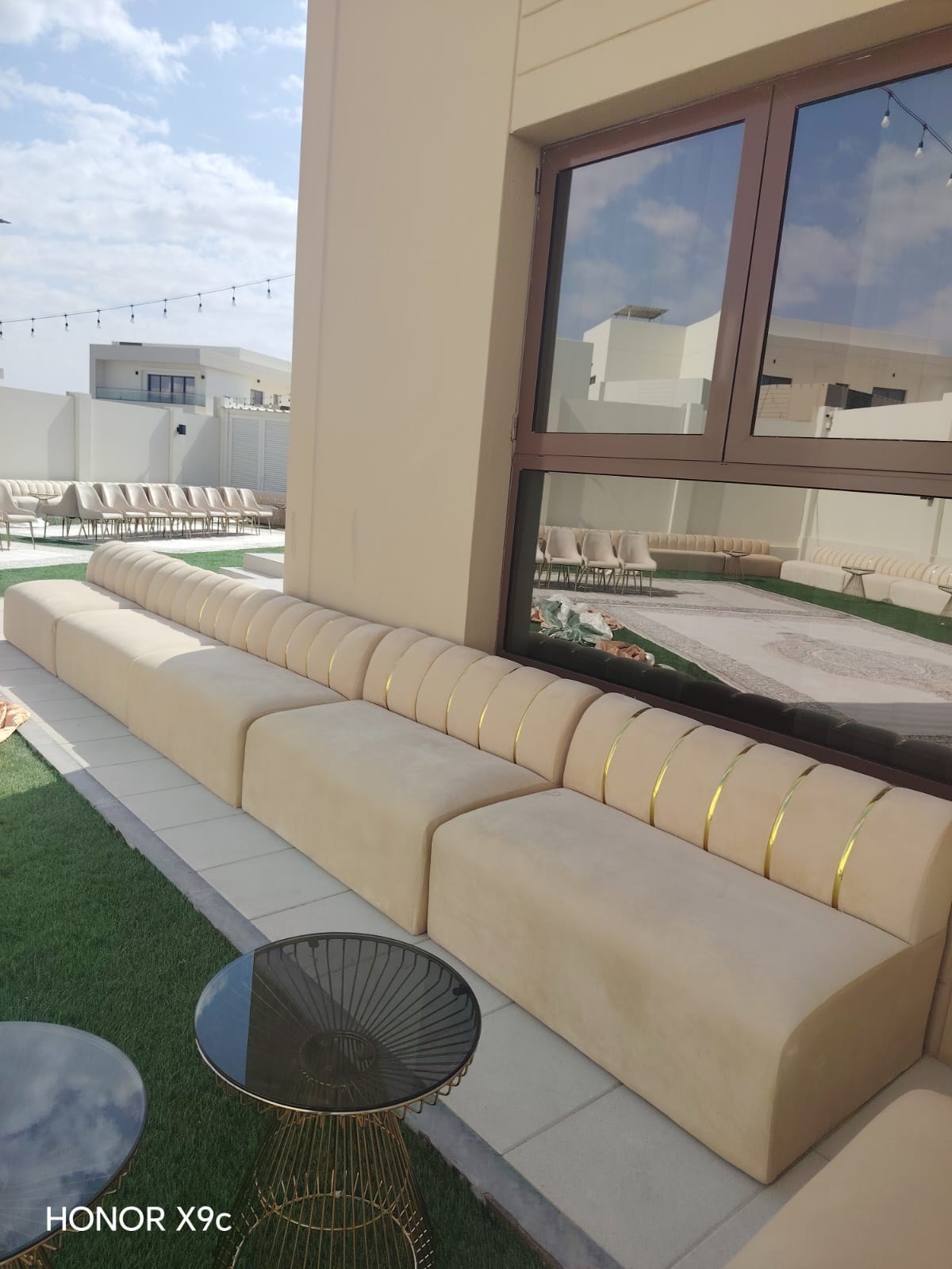Modern Sofa Set rental Abu Dhabi